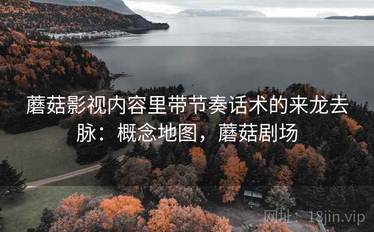 蘑菇影视内容里带节奏话术的来龙去脉：概念地图，蘑菇剧场