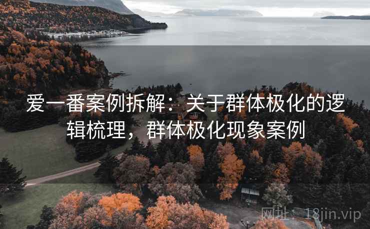 爱一番案例拆解:关于群体极化的逻辑梳理,群体极化现象案例 爱一番案例拆解:关于群体极化的逻辑梳理,群体极化现象案例